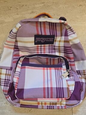 Jansport Plaid Mini "Half Pint" Backpack